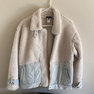 Sherpa + Denim Trucker Jacket